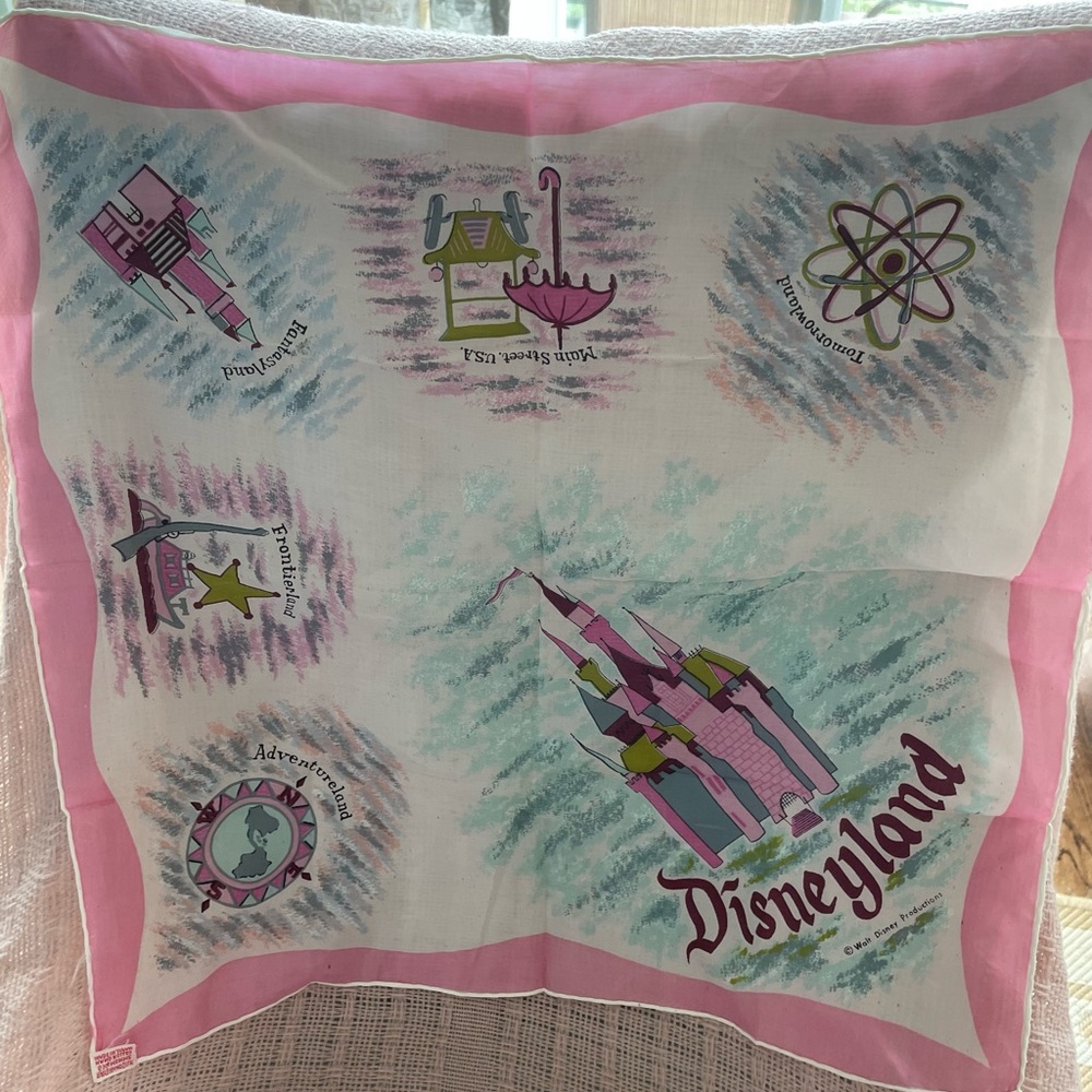 Vintage Disneyland scarf